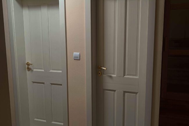 Interiérové dvere po renovácií